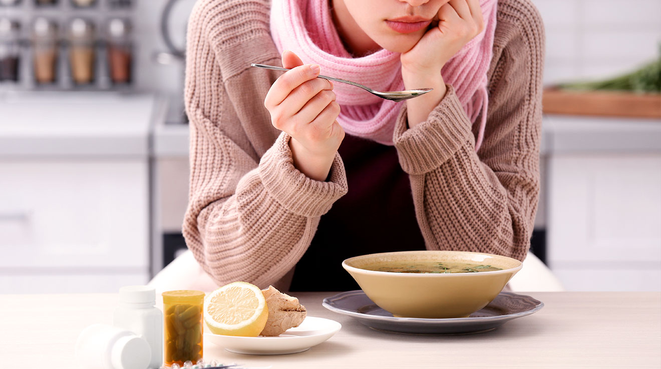Alimentación y COVID-19: ¿Qué comer si salgo positivo?