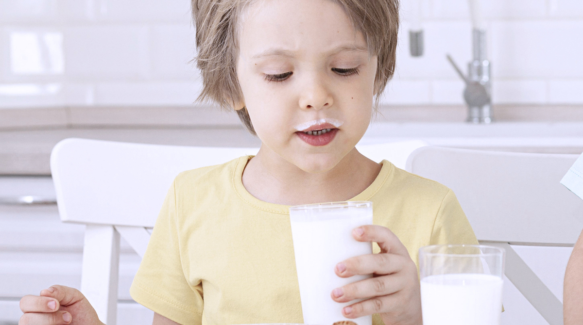 ¿Mi hijo es intolerante a la lactosa?